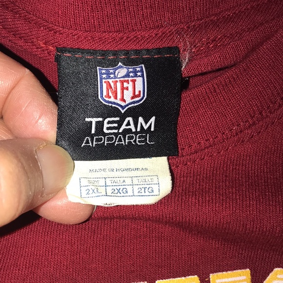 Unisex NFL Redskins Tee - Picture 9 of 9